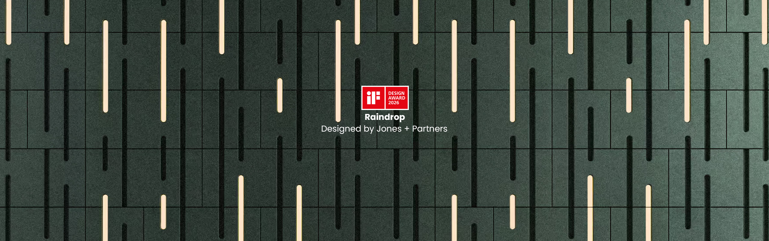Raindrop Wins iF DESIGN AWARD 2026 Feltouch